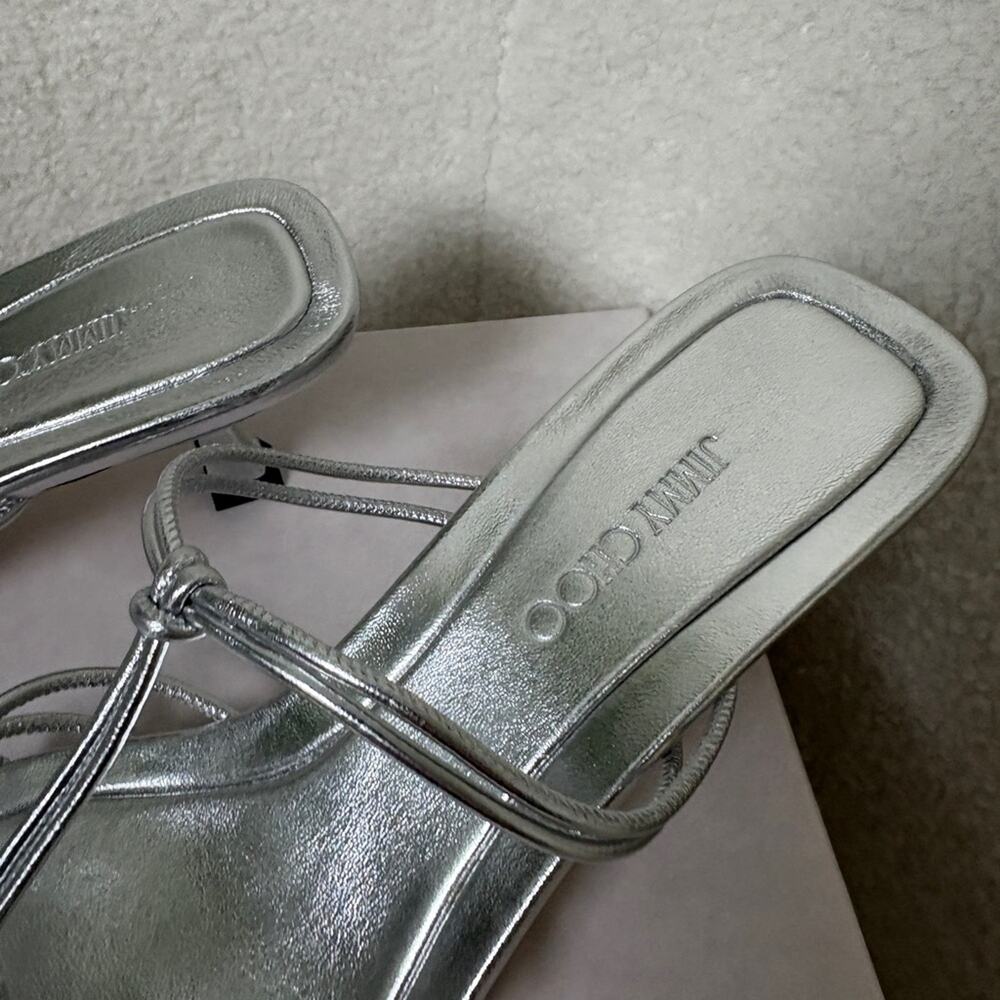 Jimmy Choo Jemma Mule 50 Shoes Size 37.5 - Picture 6 of 9